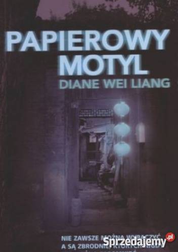 PAPIEROWY MOTYL Liang FA thrillery, sensacyjne