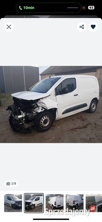 Peugeot partner berlingo combo cześci Karoseria podkarpackie Przeworsk sprzedam