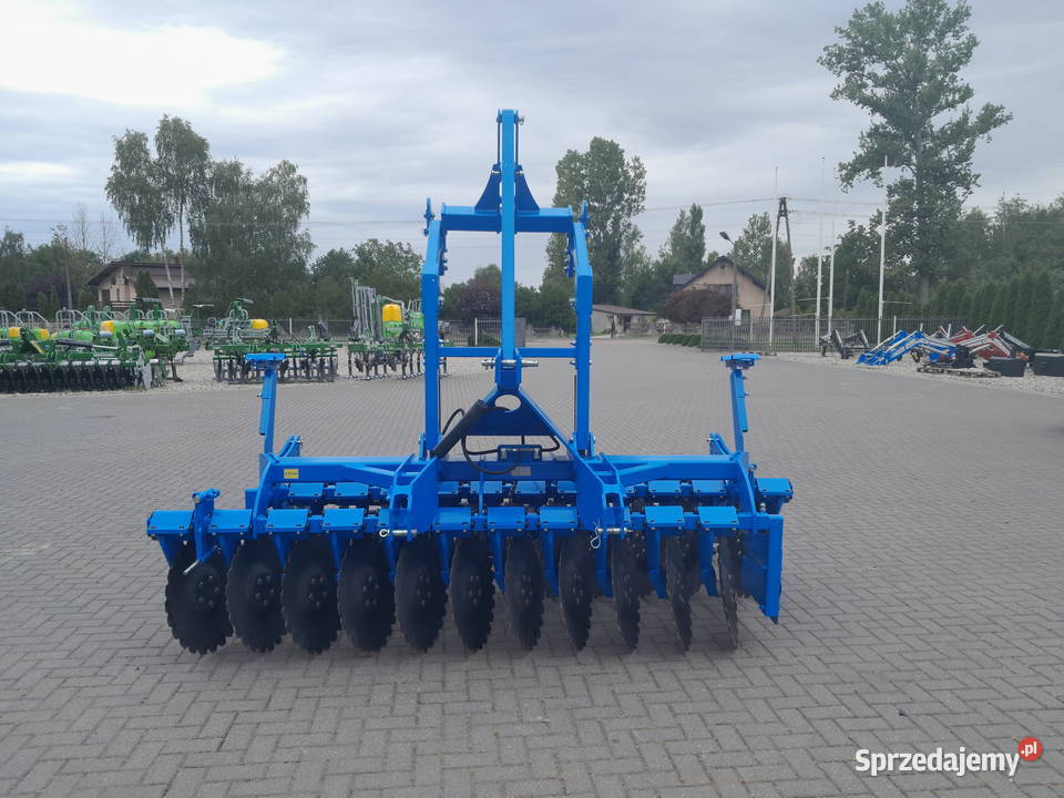Agregat uprawowo siewny talerzowy Inter tech 270 wielkopolskie
