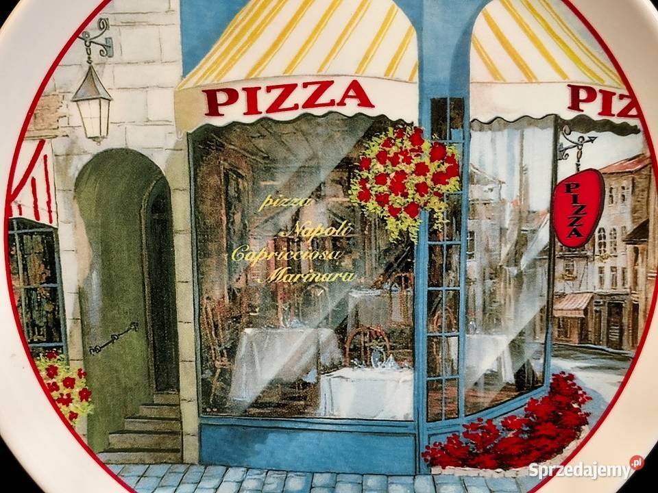 Talerz do pizzy włoski Quadrifoglio Chełm