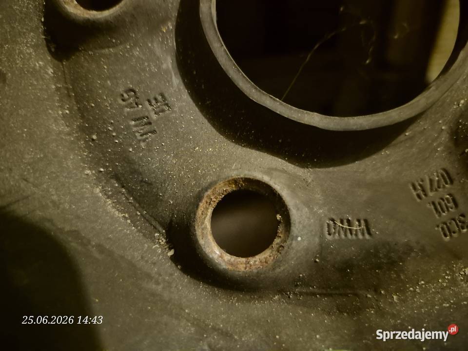 Felgi stalowe VW oryginał 16 Gdańsk