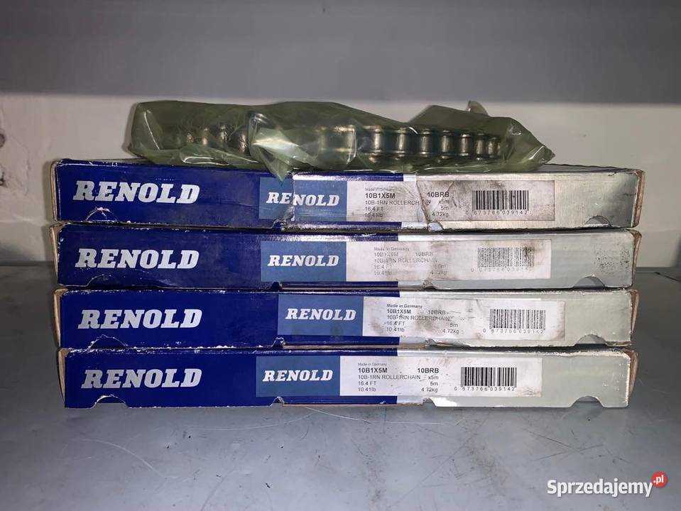 Renold 10B15m 10BRB Łańcuch rolkowy Pozostałe