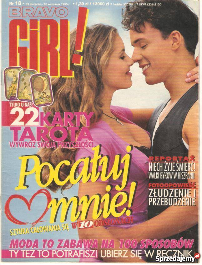 PLAKAT PARA MIŁOŚĆ PLAŻA WINDSURFING BRAVO 1995 Pozostałe Bydgoszcz