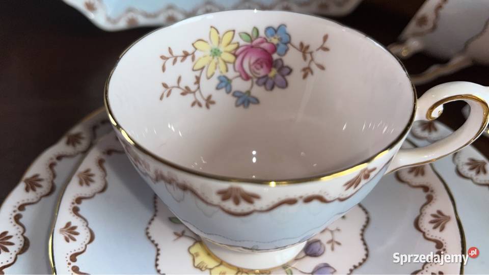 Filizanka z talerzykiem Tuscan Made in England Gdańsk
