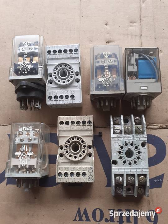 Przekaźniki Gniazda R15 4P R15 3P R4 3P Warszawa