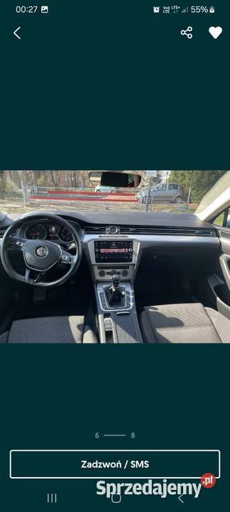 Vw passat b8 20 tdi Klima 3 strefowa aktysny Biała Podlaska sprzedam