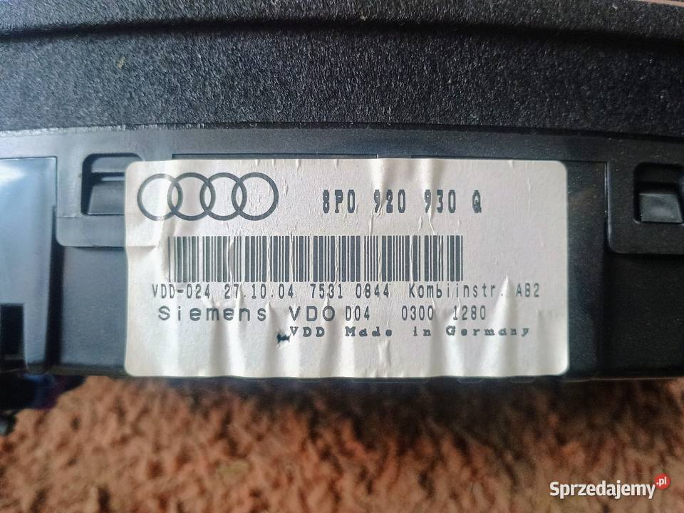 Licznik Audi A3 8P 2004 Radymno