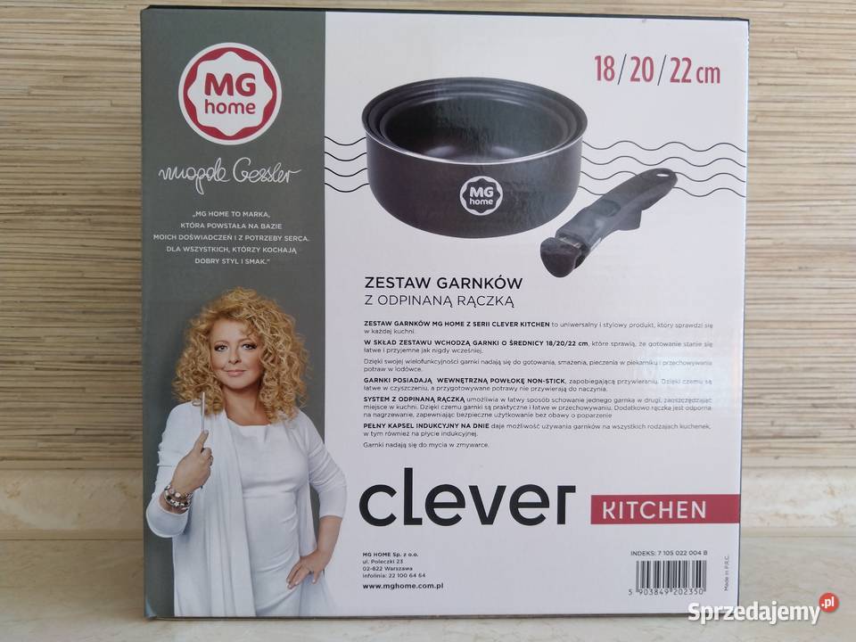 NAJTANIEJ Zestaw Garnków z Odpinaną Rączką 18 20 śląskie Zabrze