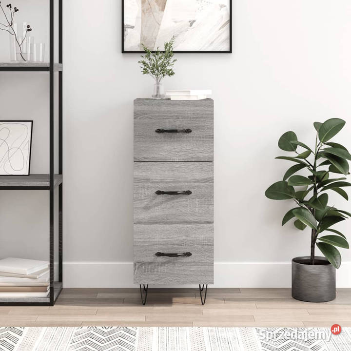 Szafka szary dąb sonoma 345x34x90 materiał Warszawa sprzedam
