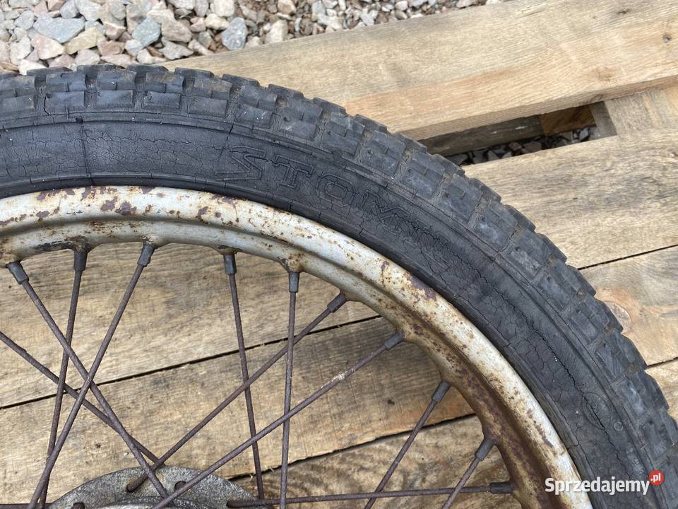 KOŁO PRZÓD PRZEDNIE WSK M06 125 175 Elementy nadwozia Części motocyklowe sprzedam