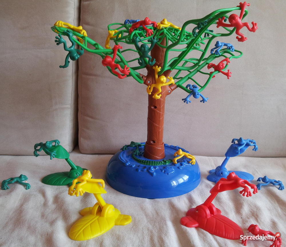 MATTEL Gra HOP HOP ŻABKISkaczące żabki Warszawa sprzedam