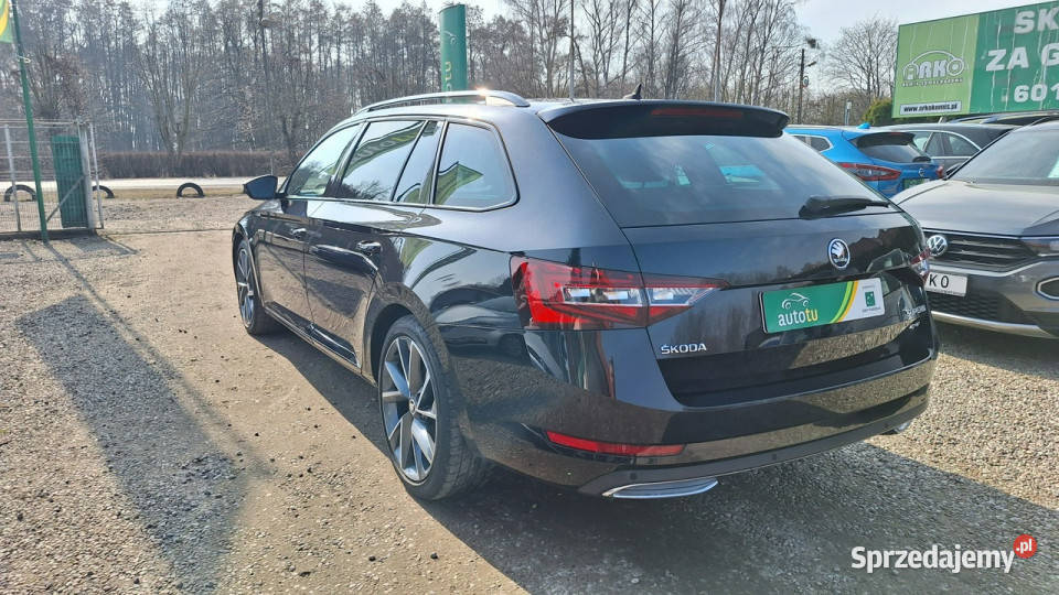 koda Superb Sport Line DSG MirrorLink III zachodniopomorskie Zieleniewo