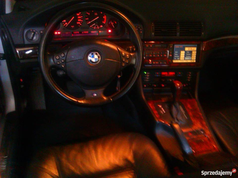 BMW 544 99r podgrzewane fotele Góra