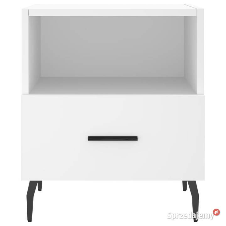 Szafki nocne 2 białe 40x35x475 WM827469 Warszawa