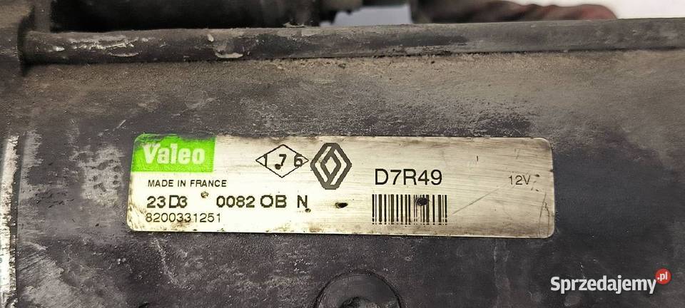 ROZRUSZNIK RENAULT SCENIC II Motoryzacja Lipno sprzedam
