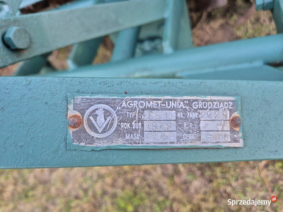 Glebogryzarka 165 Unia Grudziądz stan noże nowe małopolskie Bucze