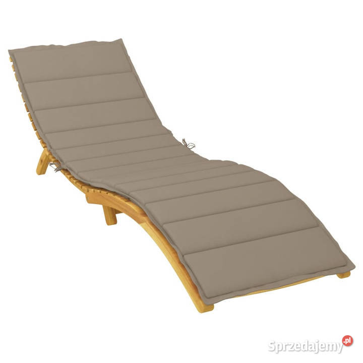 Poduszka na leżak taupe 200x50x3 tkanina Oxford mazowieckie Warszawa sprzedam