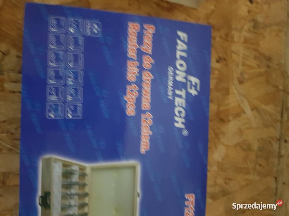 FREZY KSZTAŁTOWE DO DREWNA 12 EL FREZ DO