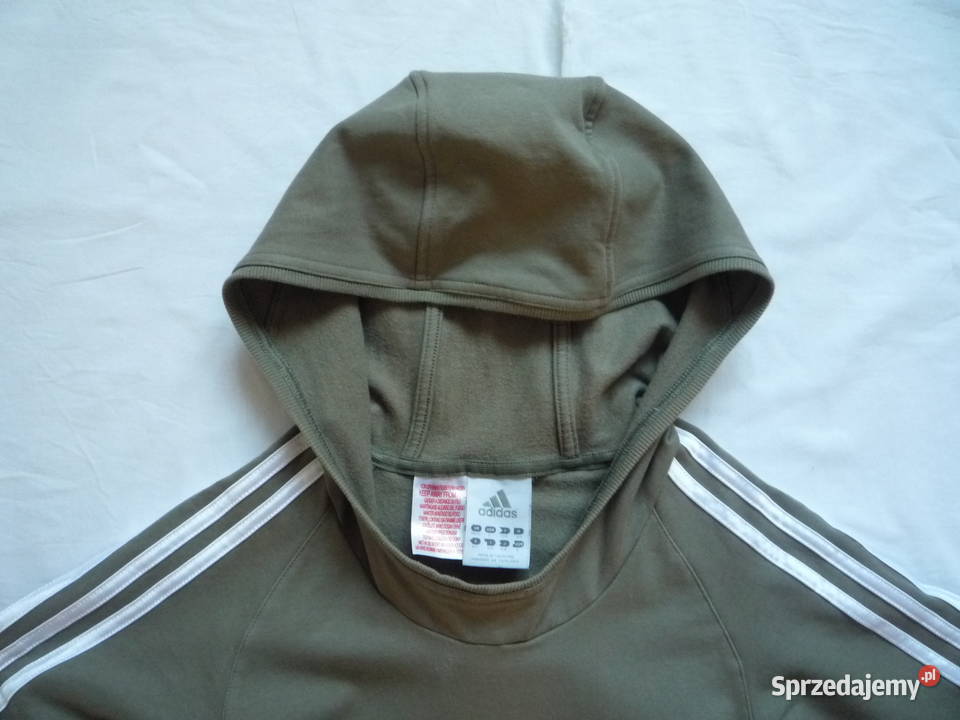 Adidas 122128 Khaki Bluza Kangurka z kapturem Szczecin