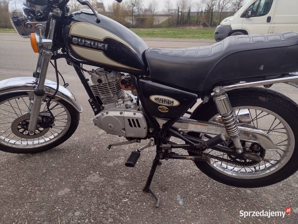 Suzuki gn 125 z Niemiec Ostrowiec Świętokrzyski