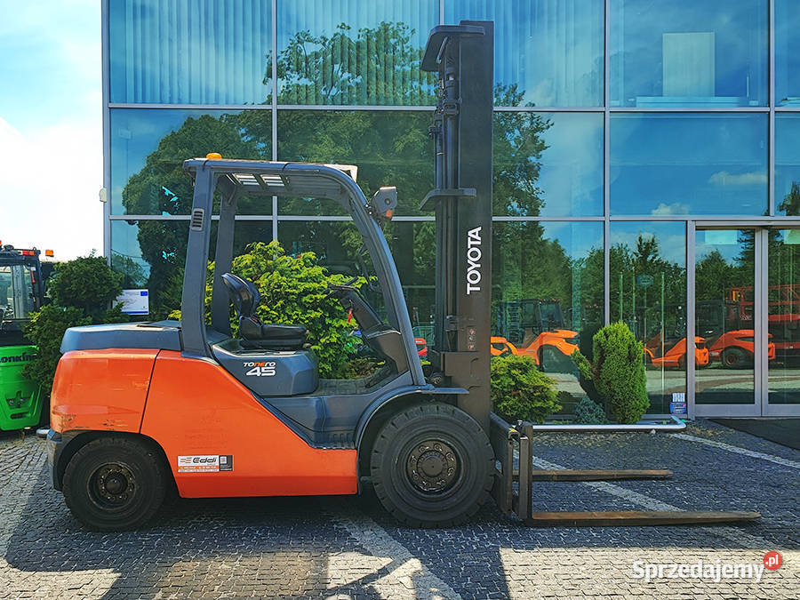 Wózek widłowy Toyota 408FD45N 5 ton duplex 5 m diesel Wózki widłowe Kęty