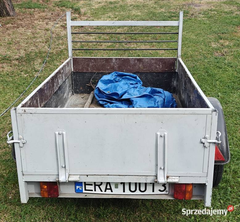 Przyczepka samochodowa 155 x 095 Zarejestrowana burtowe Gidle