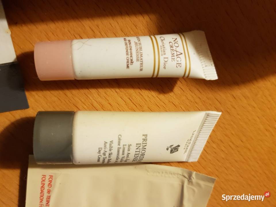 zestaw kosmetyków próbki krem maseczka Dior Dior