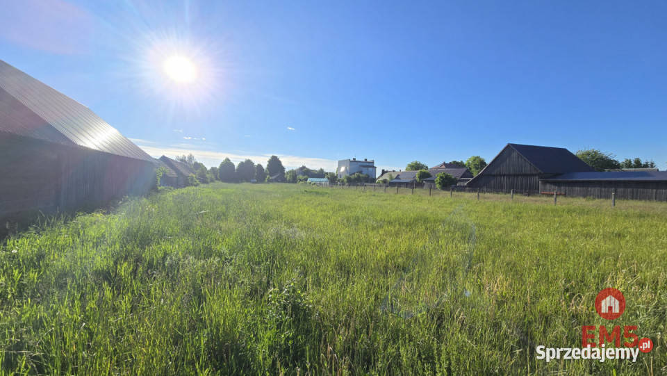 sprzedaży gruntu 1400m2 Siemianówka