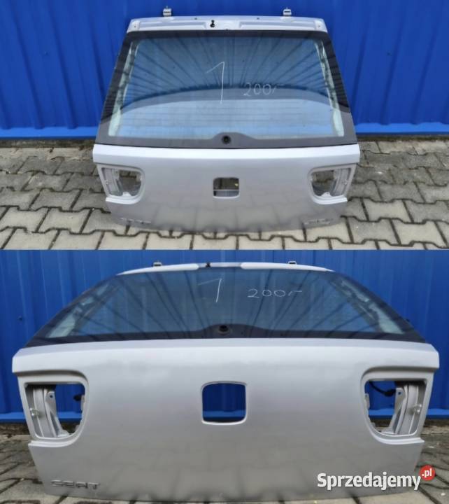 GOŁA KLAPA BAGAŻNIKA Z SZYBĄ SEAT LEON I 1 L57N