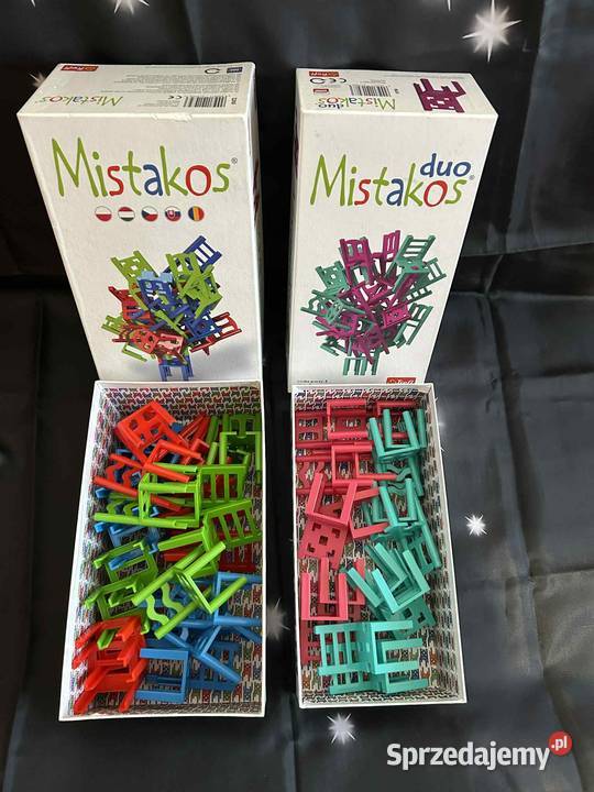 Mistakos spadające krzesełka gra 2 zestawy