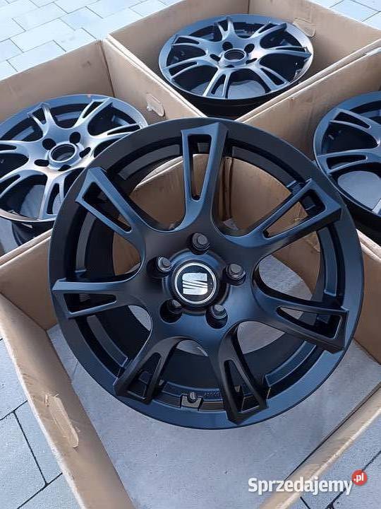 Felgi 16 5x112 Audi VW Seat Skoda Nowe Czarne Żory