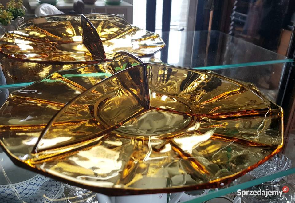 Talerz patera PRL trójniak Gdynia