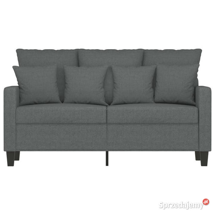 Sofa 2osobowa ciemnoszara 120 tapicerowana Warszawa