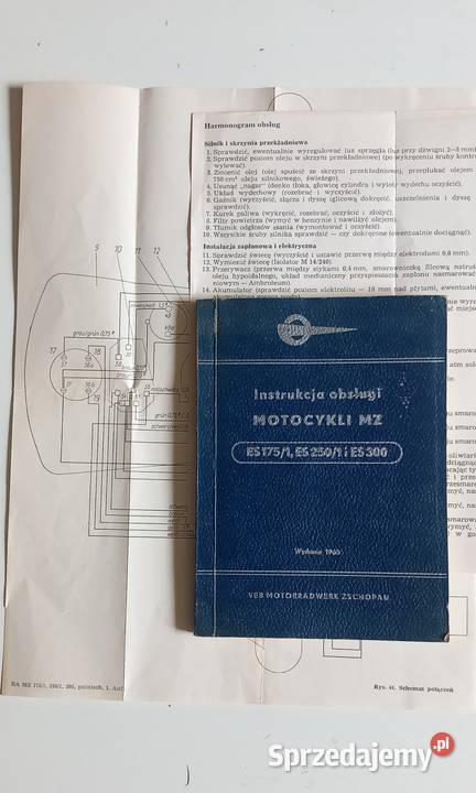 Instrukcja obsługi MZ ES 17512501300DDR Pabianice