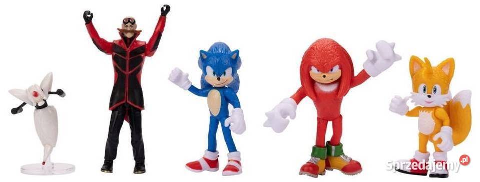 Zestaw 5 Figurek Sonic The Hedgehog 2 Movie Mogilany