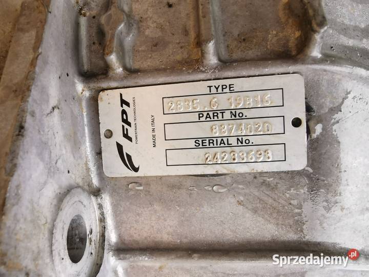 Skrzynia FPT 8874020 Iveco daily 6biegowa 2016 Miechów