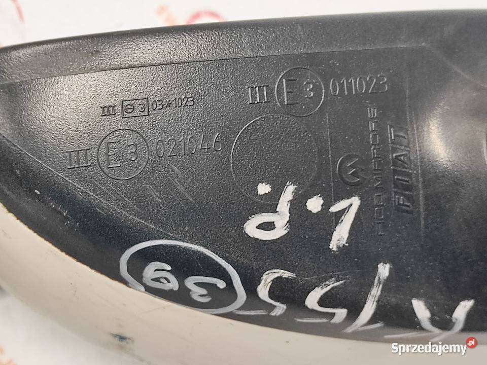 FIAT 500 09r lusterko lewe ANGLIK E3021046 Kielce