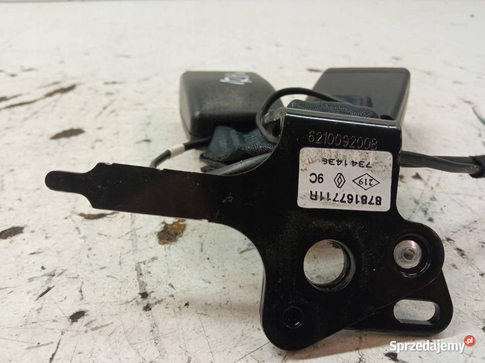 ZAPINKA PASA BEZPIECZEŃSTWA TYŁ KANAPY PODWÓJNA