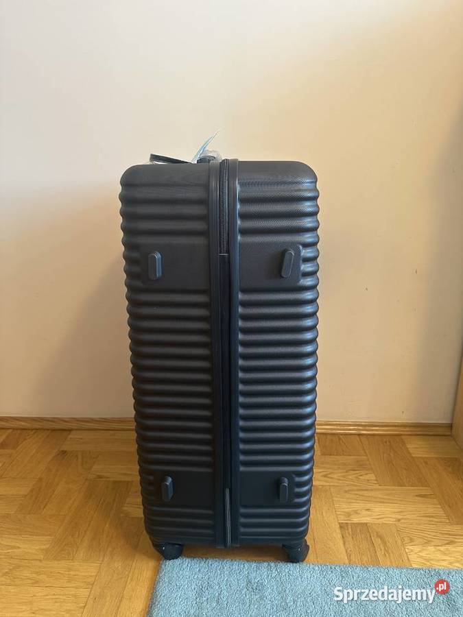 Walizka duża L Semi Line model T56476 Czarny mazowieckie sprzedam