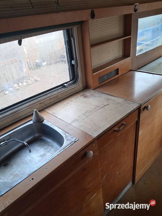 Przyczepa kempingowa 5 metrowa budowa działka Starogard Gdański