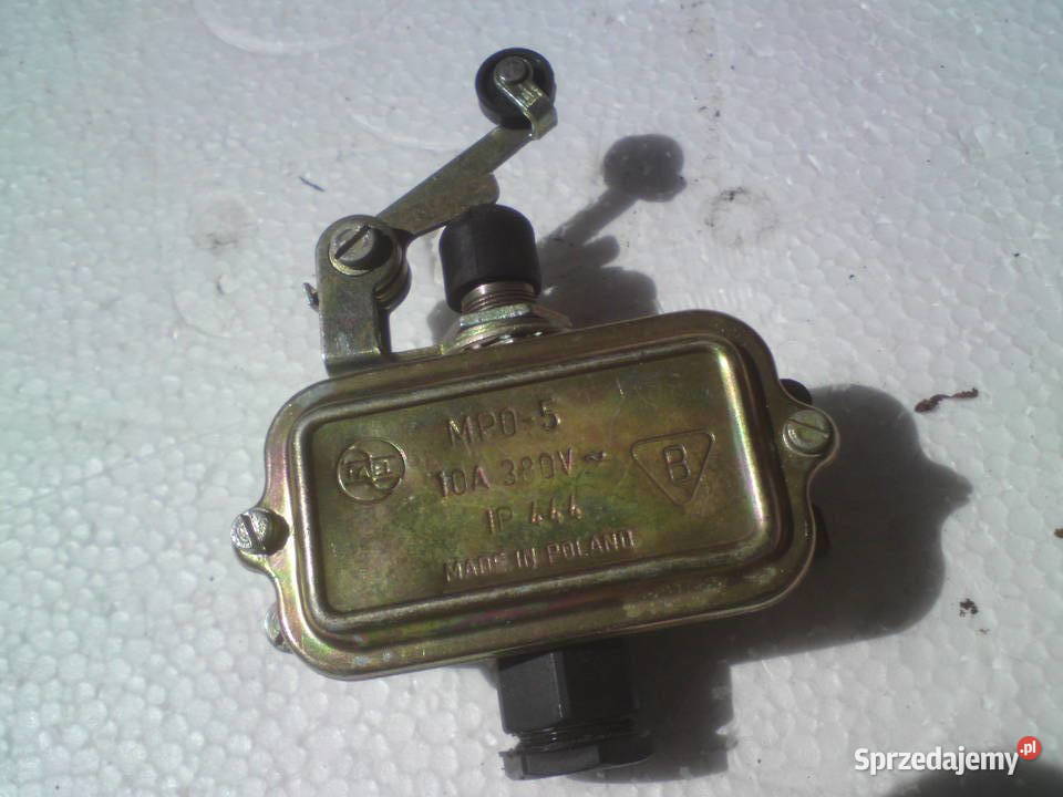 Wyłącznik krańcowy MPO5 380V 10A IP44 Produkcja mazowieckie Garwolin sprzedam