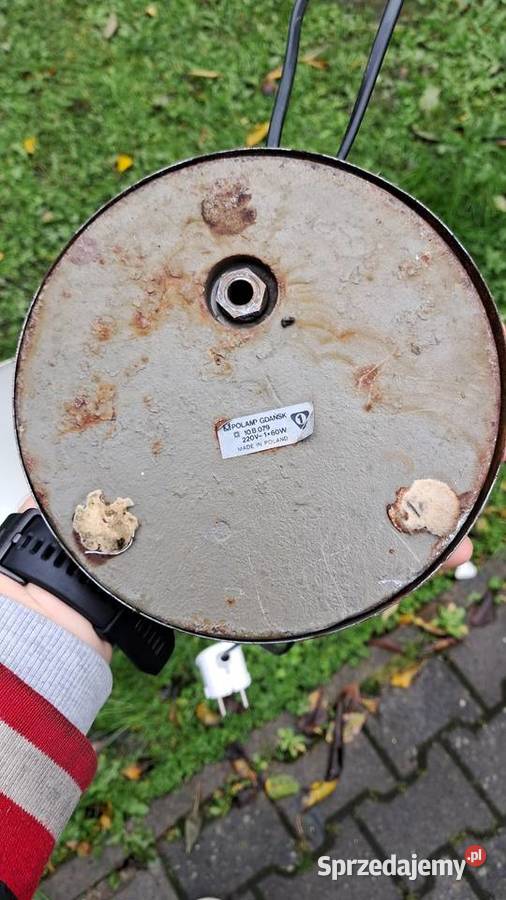 Stara Lampa Biurkowa Polamp Gdańsk PRL Świecie
