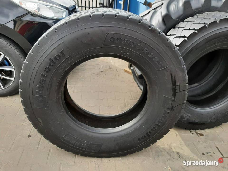 Opona używana ciężarowa 29580R225 MATADORT DHR4 M do 130 km/h Zaścianki
