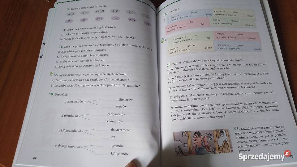Matematyka z plusem 6 Ćwiczenia Liczby i Gdańsk sprzedam