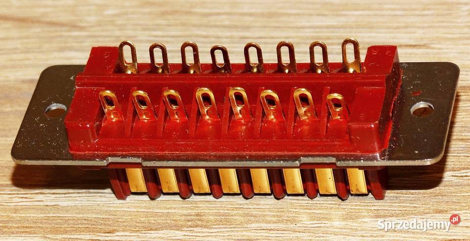 Złącze złocone wtyk RED RANGE PLUG RP 16 RNG Części i akcesoria śląskie sprzedam