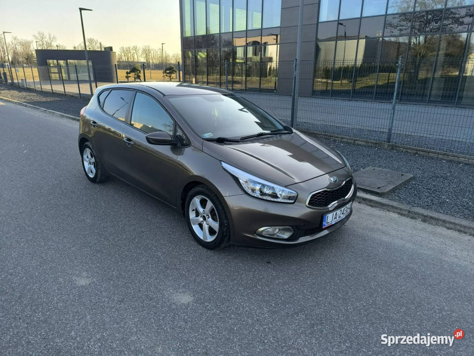 Kia Ceed 14MPI LPG GAZ 2014r 185 Salon Tempomat immobilizer Pabianice