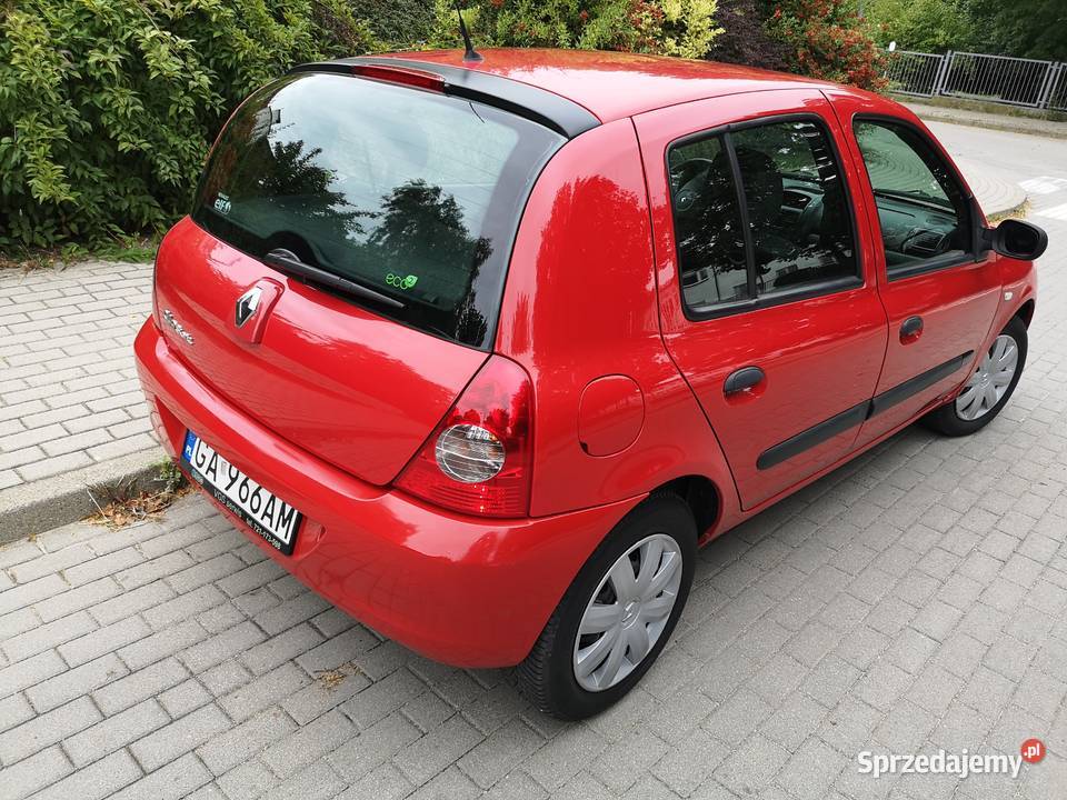 Renault Clio 2 Campus 12 2008 Bezwypadkowy Klima Gdynia