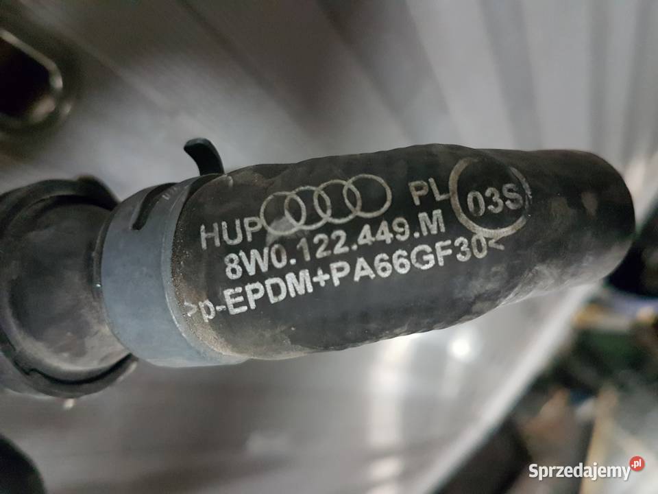 AUDI A4 B9 20 WAZ WODY PRZEWOD MAGISTRALA RURKA Turkowice