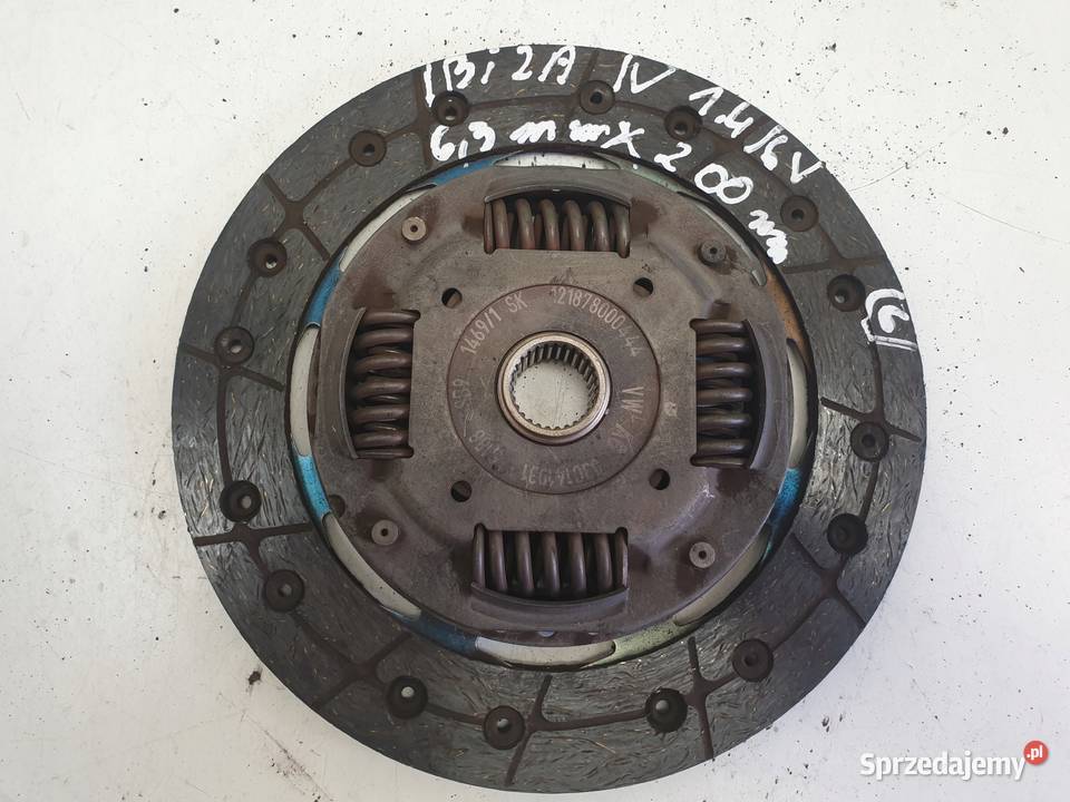 Seat Ibiza IV 14 16V TARCZA DOCISK sprzęgło Janów