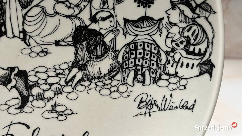 Patera z serii Till Eulenspiegel projekt Bjrn Porcelana i szkło Gdańsk sprzedam